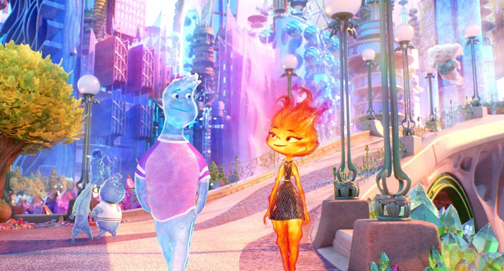 Elementos: La primera comedia romántica de Pixar enamora por sus personajes