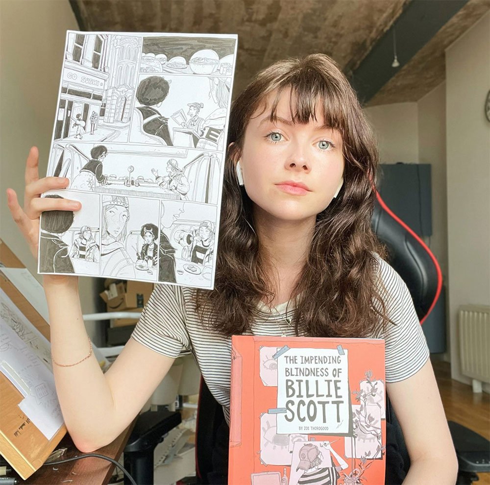 Zoe Thorogood y el peso de ser la revelación de la industria del cómic
