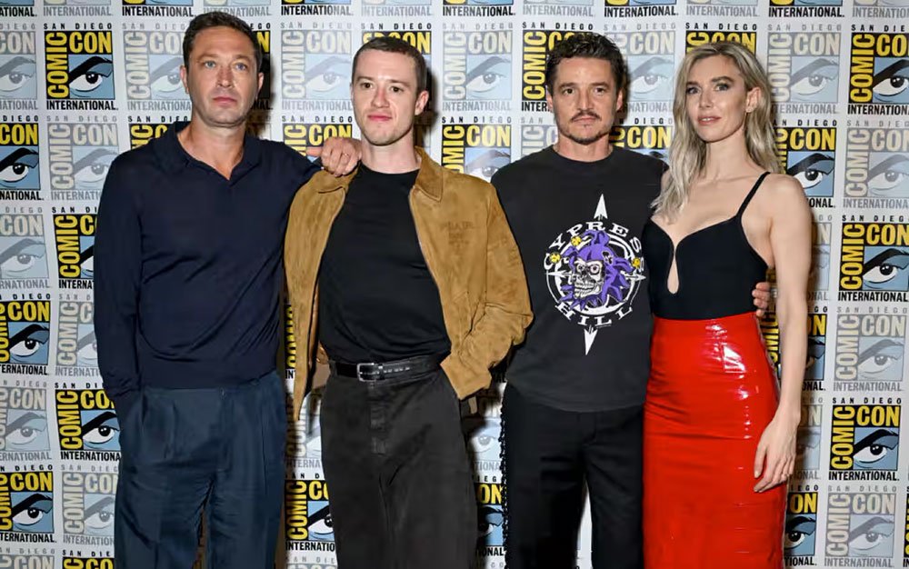 El elenco de Fantastic Four en San Diego Comic Con 2024. 